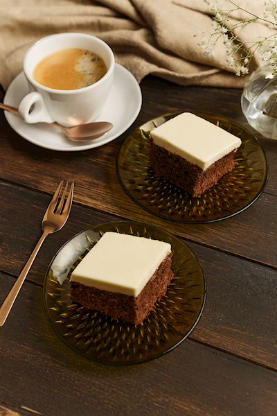 Talerz deserowy do ciasta 20 cm 2 sztuki