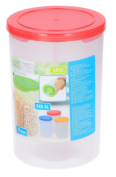 Pojemnik z przegródkami 750ml, 3 w 1
