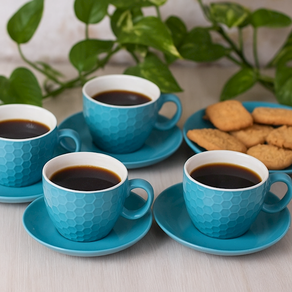 Filiżanki do kawy Cappuccino 4+4, 200ml