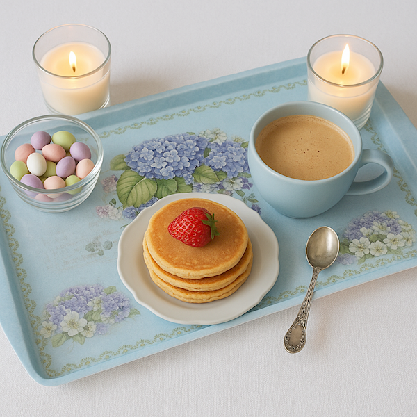 Taca XL w kwiaty 24.5x19,5