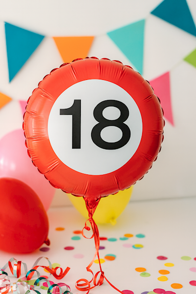 Balon foliowy 18
