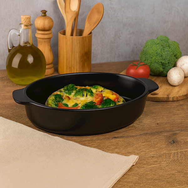 Naczynie żaroodporne czarne lub białe 460ml