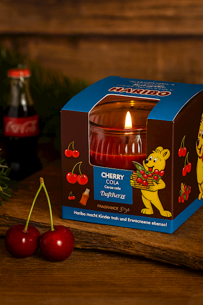 Świeczka haribo Cherry Cola