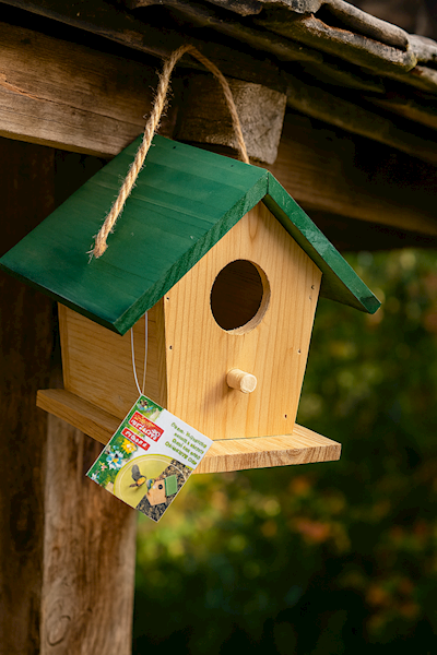 Domek drewniany dla ptaków