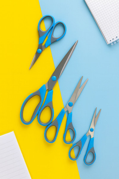 Nożyczki  3 sztuki, 21/16/14 cm