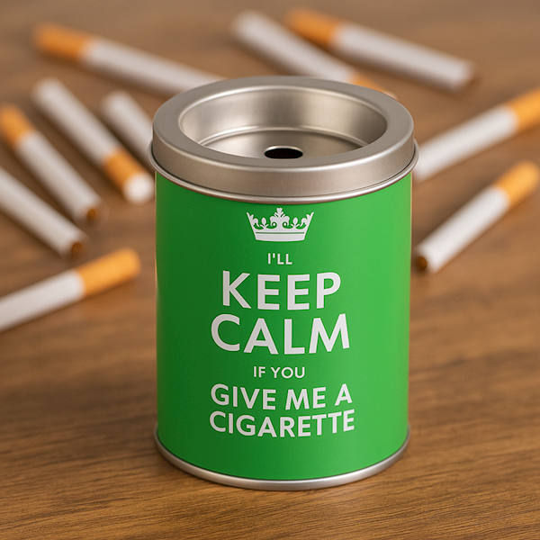 Popielniczka metalowa 7,5x10