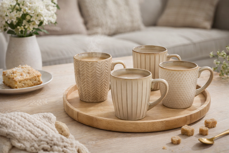 Kubek ceramiczny do kawy, herbaty, 200ml