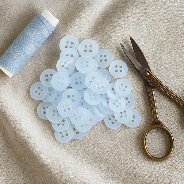 Guziki białe 50 sztuk