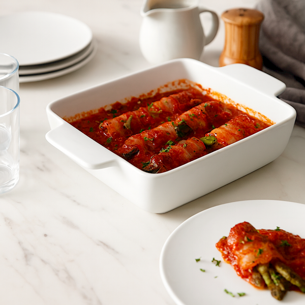 Naczynie żaroodporne czarne lub białe 1500 ml