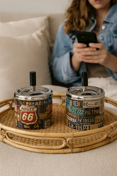 Popielniczka obrotowa  USA