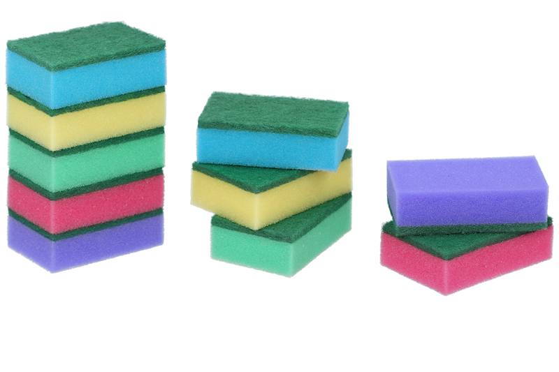 Gąbka kuchenna 10 sztuk 