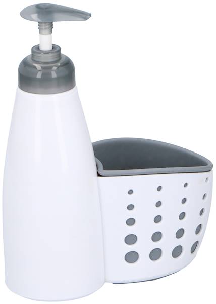 Dozownik płynu do mycia naczyń z pojemnikiem