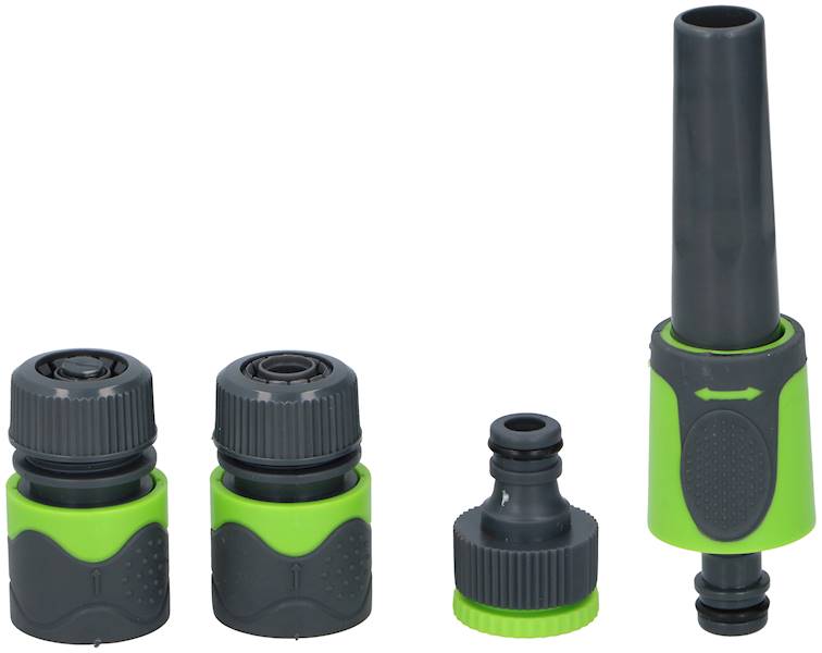 Zestaw złączek do węża ogrodowego, 4szt. KINZO 1/2