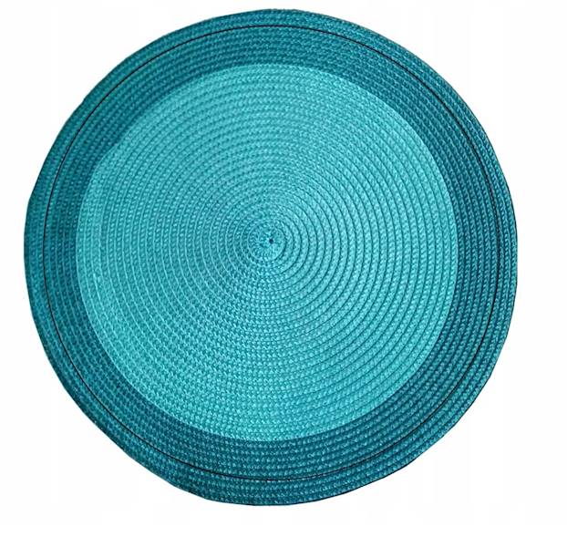 Mata stołowa Bruni TURKUS OKRĄGŁA