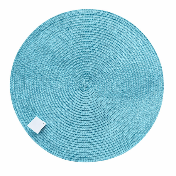 Mata stołowa Bruni BŁĘKITNA OKRĄGŁA