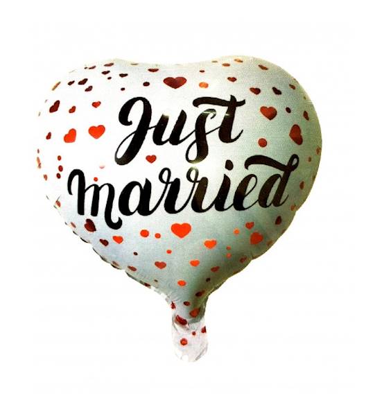 Balon foliowy Just Married