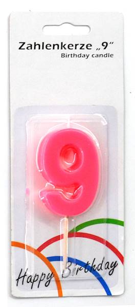 Świeczka na tort 9