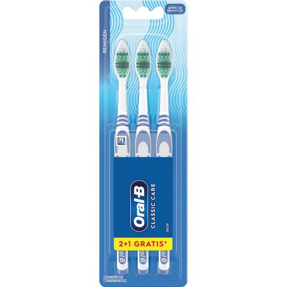 ORAL-B Classic szczoteczka do zębów 2+1