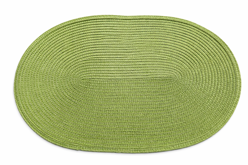 Mata stołowa Bruni JASNY ZIELONY OWALNY