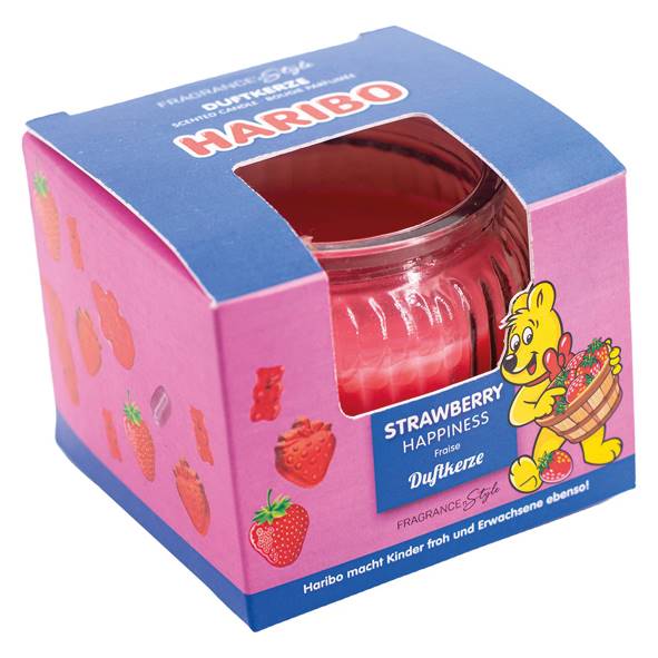 Świeczka haribo Strawberry Happiness