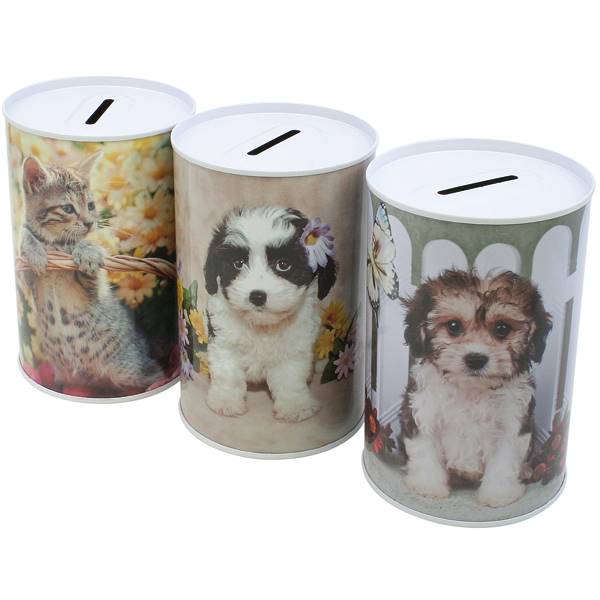 Skarbonka Kot Pies 3 wzory