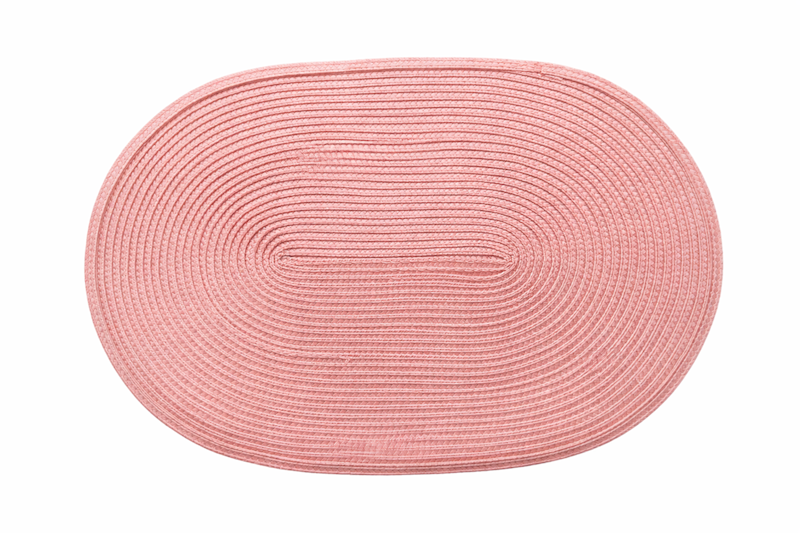 Mata stołowa Bruni PUDROWY RÓŻ OWALNA