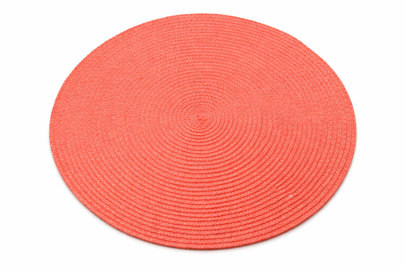 Mata stołowa Bruni POMARAŃCZOWA OKRĄGŁA