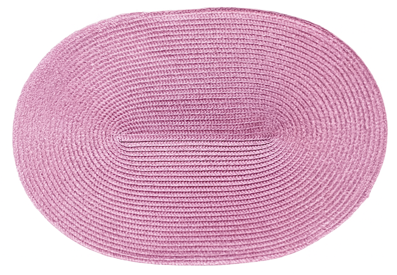 Mata stołowa Bruni FIOLETOWA OWALNA