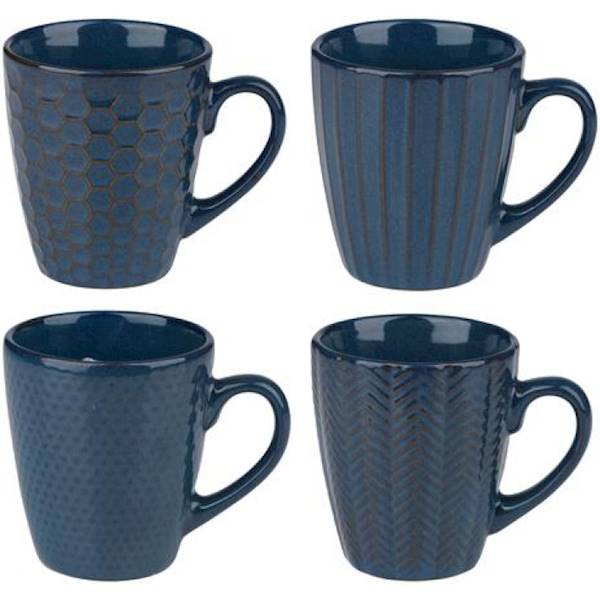 Kubek ceramiczny do kawy, herbaty, 200ml, granat