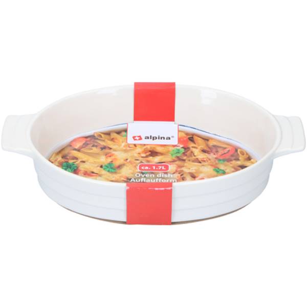 Naczynie żaroodporne ALPINA owalne 1,7l