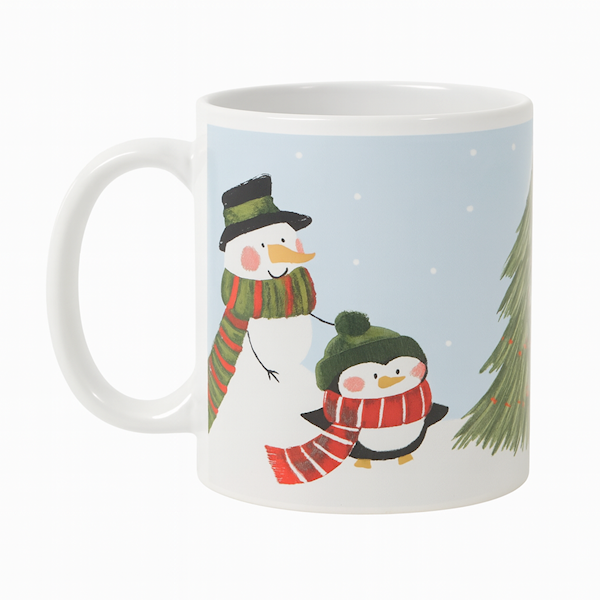 Kubek Bałwan i miś