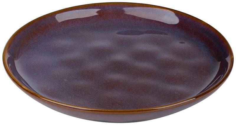 Talerz deserowy do ciasta 16 cm Dark Brown