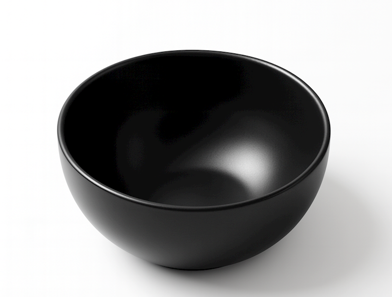 Miska ceramiczna czarna 700ml