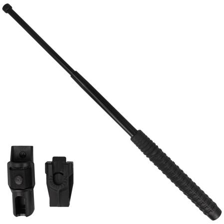 Pałka teleskop.BATON 21"H czarna z uchwytem