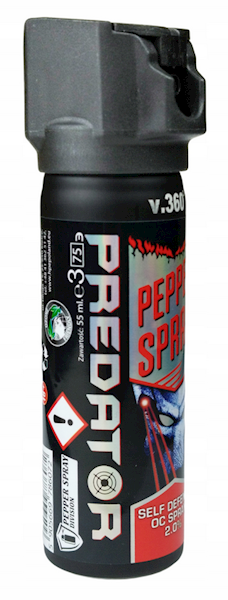 Gaz Pieprzowy Predator v.360 75 ml Strumień