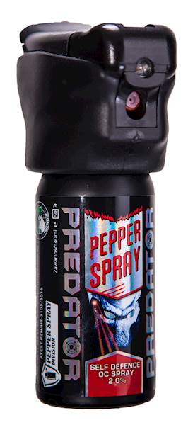 Ręczny Miotacz Pieprzu PREDATOR 50 ml.LED 