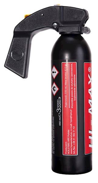 Ręczny Miotacz Pieprzu HI-MAX 550 ml