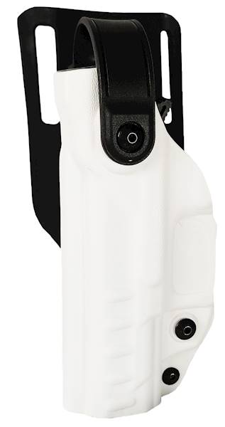 Kabura Kydex do Glock, Canik TP9 V2 SLS Reg LH biała - obniżana