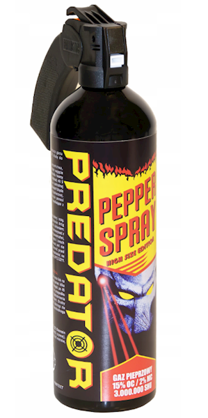 Gaz Pieprzowy Predator 1000 ml 15%OC