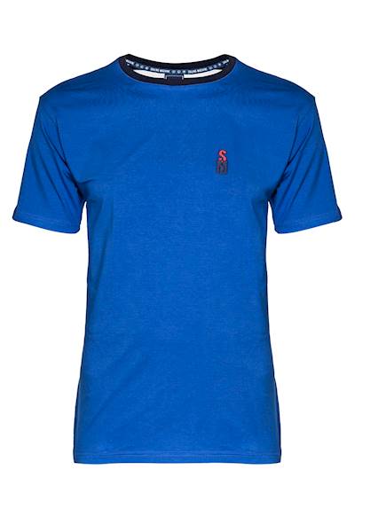 T-shirt Niebieski męski