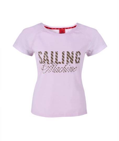 T-shirt SM Logo Różowy damski