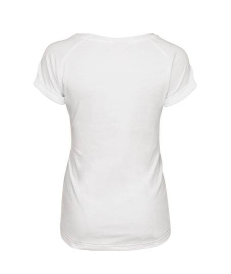 T-shirt Muszle Biały damski