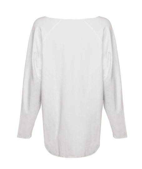 Bluza Onesize Kółka Biała damska