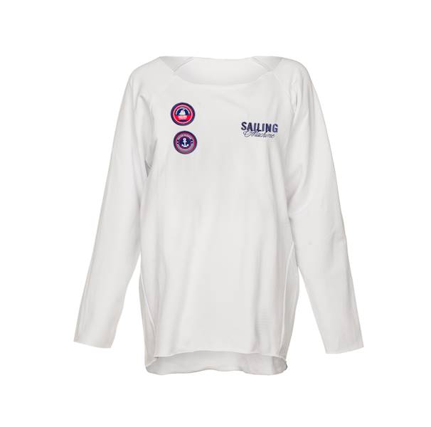 Bluza Onesize Kółka Biała damska