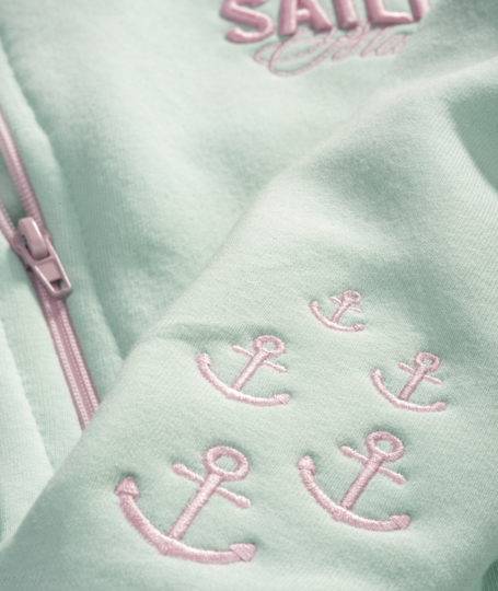 Bluza Kotwice Miętowa damska