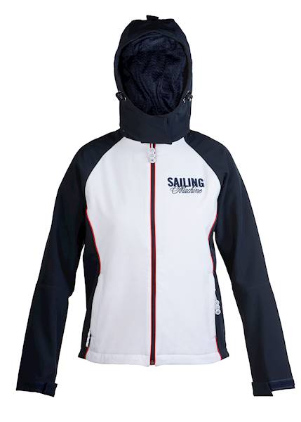 Softshell Bałtyk Logo Granat damski