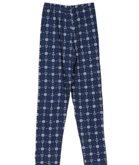 Legginsy Patern Granatowe kids
