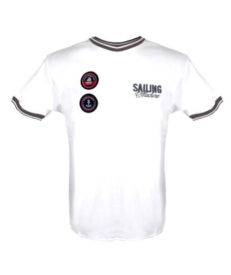 T-shirt Bay Biały męski