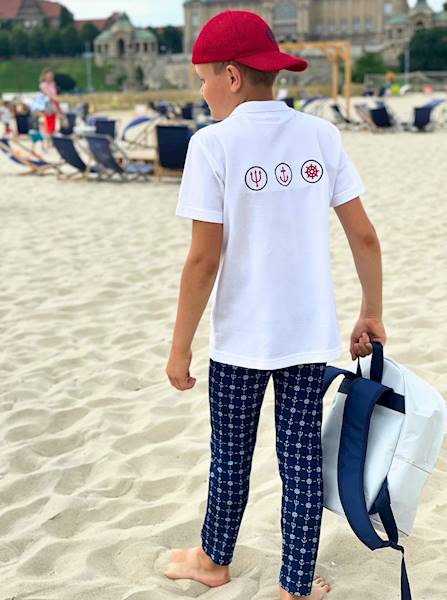 Koszulka Polo Biała kids