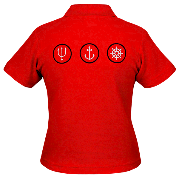 Koszulka Polo Czerwona kids